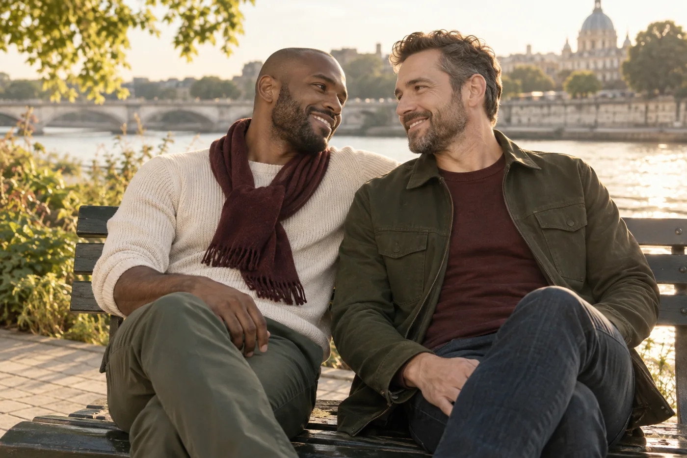 gay herpes dating - fictional adults in an editorial dating scene